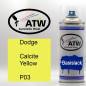 Preview: Dodge, Calcite Yellow, P03: 400ml Sprühdose, von ATW Autoteile West.